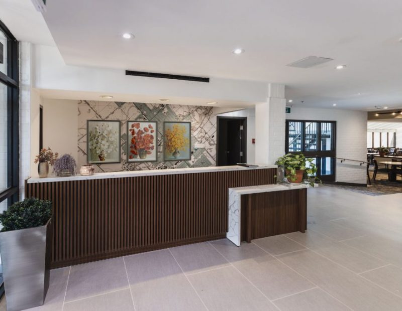 The Maples Retirement Living Front Desk / Reception